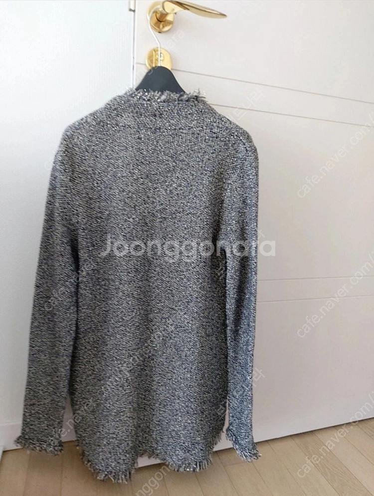 자라 샤넬 느낌 가디건--3